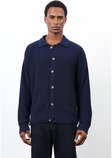 Lacivert Örme Triko Erkek Hırka fırsatları