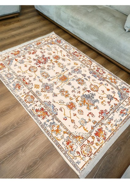 Mars Serisi Multy Tonlarında Çiçekli Desen Kaymaz Taban Şönil Halı fırsatları