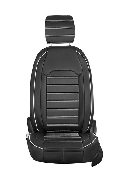 Aldysm Fiat 500X Lüx Oto Koltuk Kılıfı Ön Arka Takım Orijinal Serisi Siyah Beyaz fırsatları