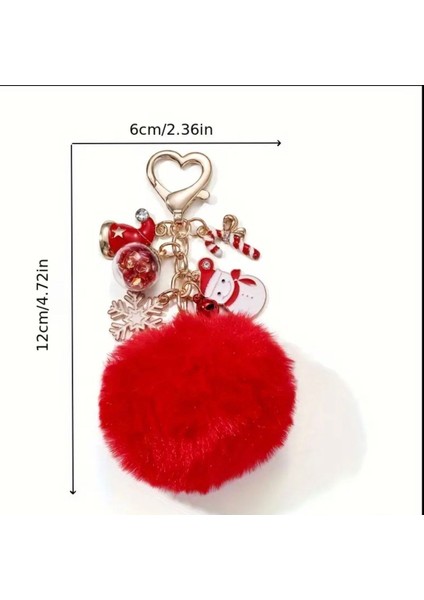 Yılbaşı Temalı Anahtarlık, Ponpon Anahtarlık, Metal Charmlı Anahtarlık fiyatları