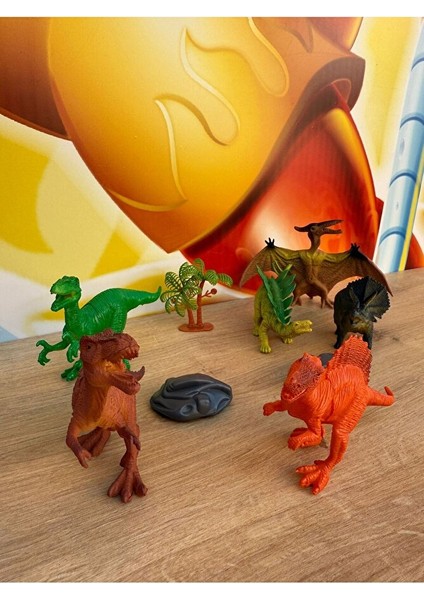 Oyuncak Dinazor Hayvan Seti Dinazorlar Oyuncak Hayvan Dinazor 9'lu Set fiyatları
