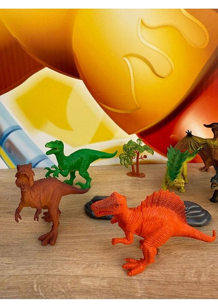 Oyuncak Dinazor Hayvan Seti Dinazorlar Oyuncak Hayvan Dinazor 9'lu Set modelleri