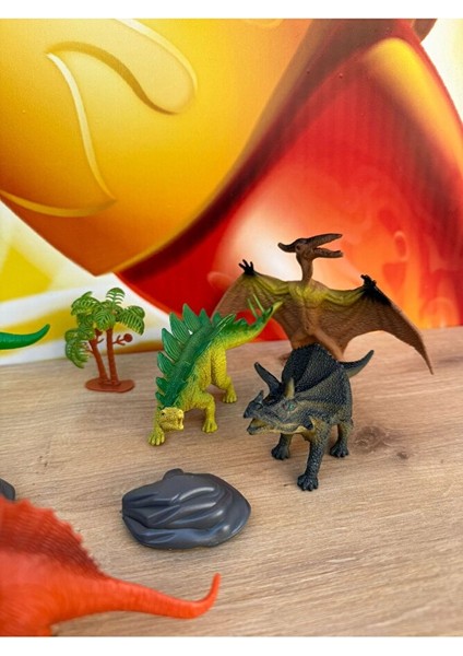 Oyuncak Dinazor Hayvan Seti Dinazorlar Oyuncak Hayvan Dinazor 9'lu Set fırsatları