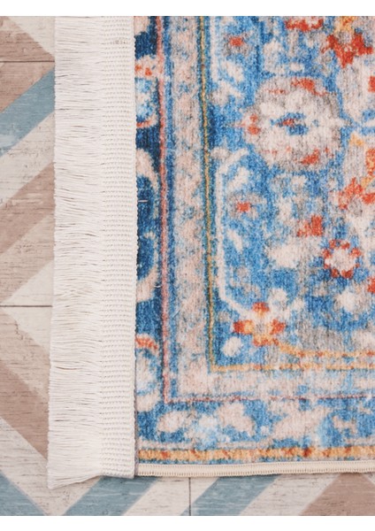 Mars 2018 Etnik Vintage Çok Renkli Bohem Dokuma ve Kaymaz Taban Şönil Halı fırsatları