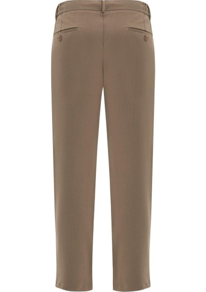 Erkek Bağcıklı Lastik Belli Slim Fit Kumaş Pantolon – Rahat Kalıp, Günlük & Şık Kombin Pantolonu modelleri