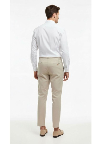 Erkek Bağcıklı Lastik Belli Slim Fit Kumaş Pantolon – Rahat Kalıp, Günlük & Şık Kombin Pantolonu fırsatları