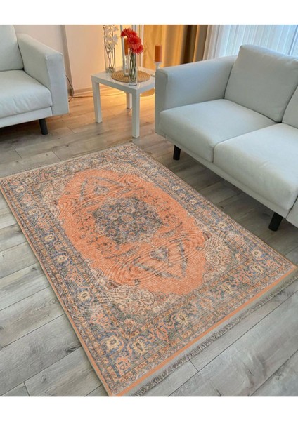 Mars 2032 Renkli Klasik Desenli Yıkanabilir Kaymaz Salon Halısı, Koridor ve Mutfak Halısı fiyatları