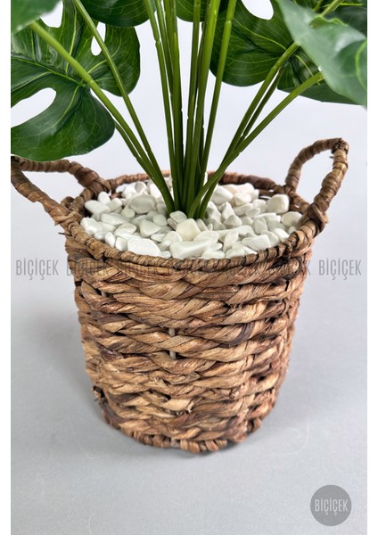 Yapay Monstera Deve Tabanı 65-70 cm Hasır1 modelleri