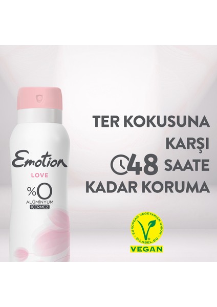 Kadın Deodorant Seti - Natural Bloom, Love 2X150 ml - Gold Bliss,joyous 2X90 ml modelleri