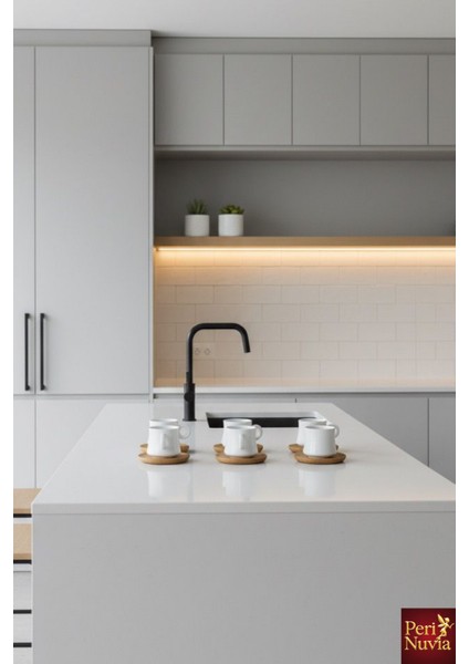 Porselen 6'lı Beyaz Türk Kahvesi Fincan Seti – Bambu Altlıklı Şık ve Dayanıklı Hediyelik Tasarım fiyatları