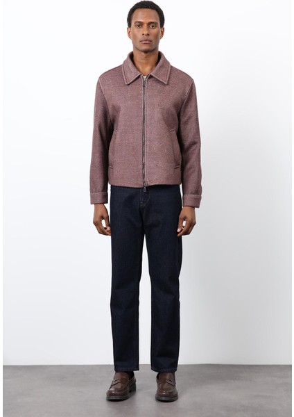 Bordo Yün Karışımlı Erkek Ceket fiyatları