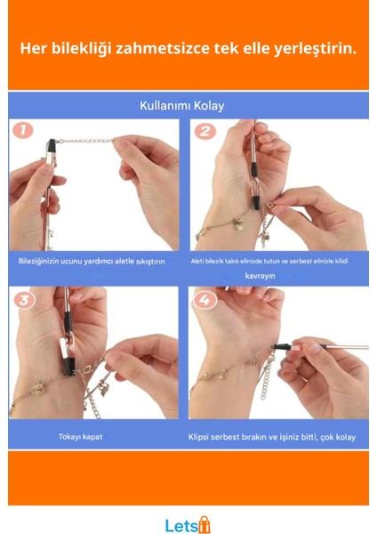 Tek Elle Kolay Bileklik Takma Yardımcı Aparatı fiyatları