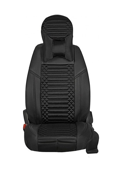 Aldysm Fiat Palio Lüx Full Deri Oto Koltuk Kılıfı Ön Arka Takım (Giydirme Tip) Tam Siyah fiyatları