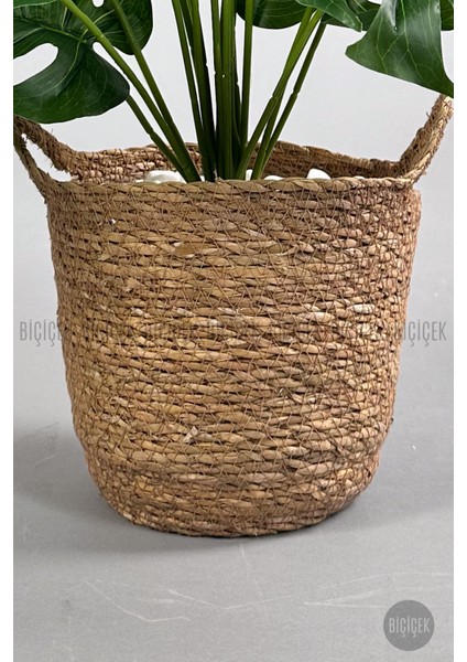 Yapay Monstera Deve Tabanı 65-70 cm Hasır3 fiyatları