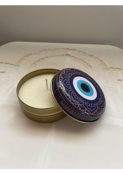 Elyapımı Sandal Ağacı Kokulu Mum