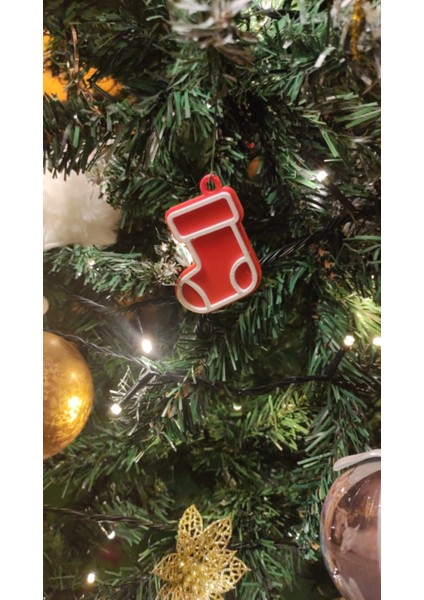 15 Parça Kırmızı Yılbaşı Süsü, Şık ve Neşeli Dekorasyon Için Ideal Seçenek modelleri