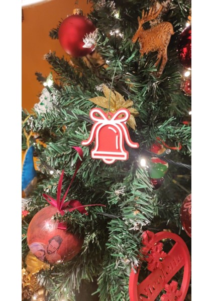 15 Parça Kırmızı Yılbaşı Süsü, Şık ve Neşeli Dekorasyon Için Ideal Seçenek indirimleri