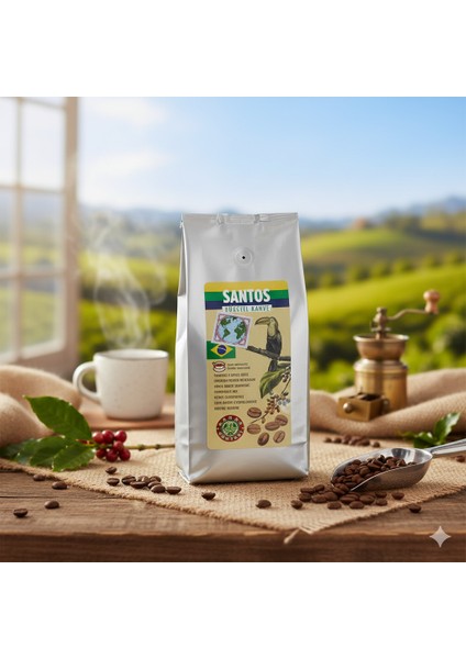 Santos Yöresel Çekirdek Kahve 1 kg