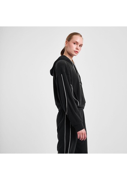 25N-2113 Fermuarlı Kapşonlu Üst fiyatları