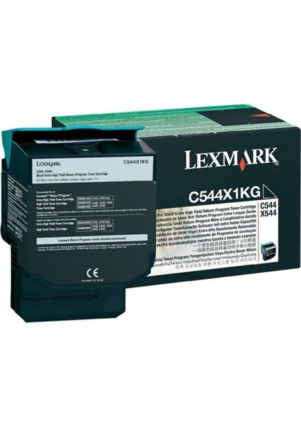 C544X1KG Siyah Orjinal Toner fiyatları