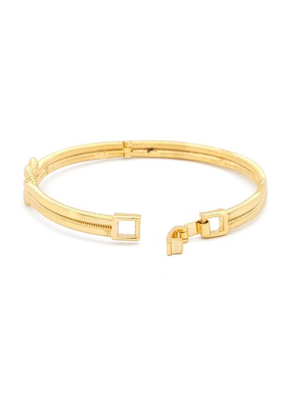 altın kaplama aşk düğümü kelepçe bileklik blz-649 modelleri