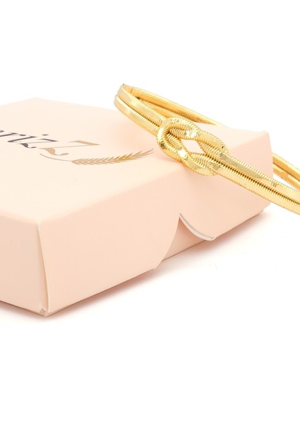 altın kaplama aşk düğümü kelepçe bileklik blz-649 fırsatları