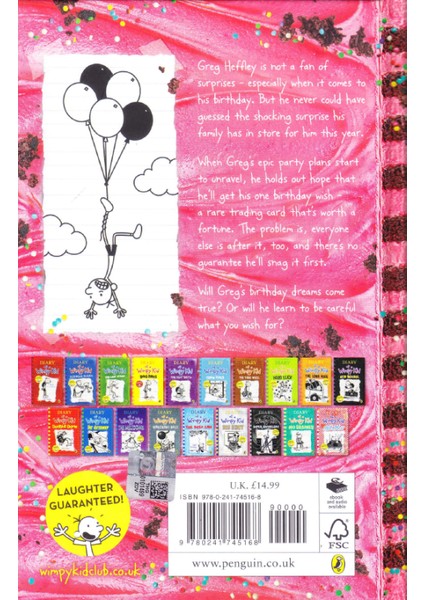 Diary Of A Wimpy Kid 20 : Partypooper fiyatları