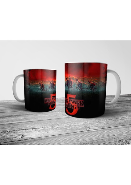 Stranger Things Season 5 Temalı Kupa Bardak Model 1 fiyatları