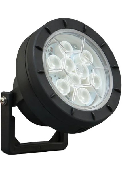 9W LED Siyah Havuz Armatürü Mavi Işık