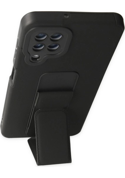 A22 Kılıf Standlı Silikon - Siyah modelleri