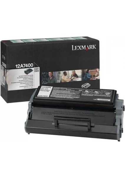 E321-E323 12A7400 Orjinal Toner