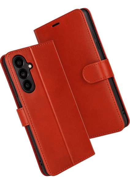 A17 5g S Kapaklı Kılıf - Kırmızı modelleri