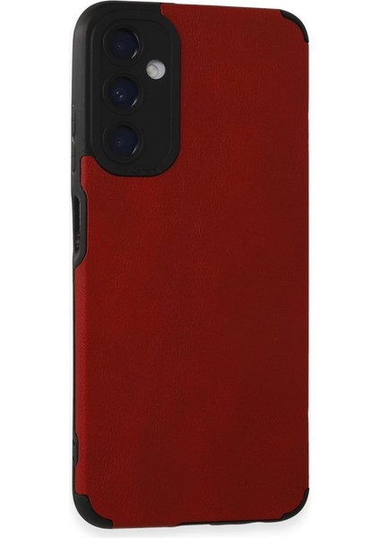 A05S Kılıf Loop Deri Silikon - Kırmızı