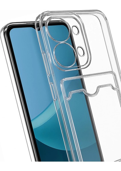 15C 4g Kılıf Kart Şeffaf Silikon - Şeffaf fiyatları