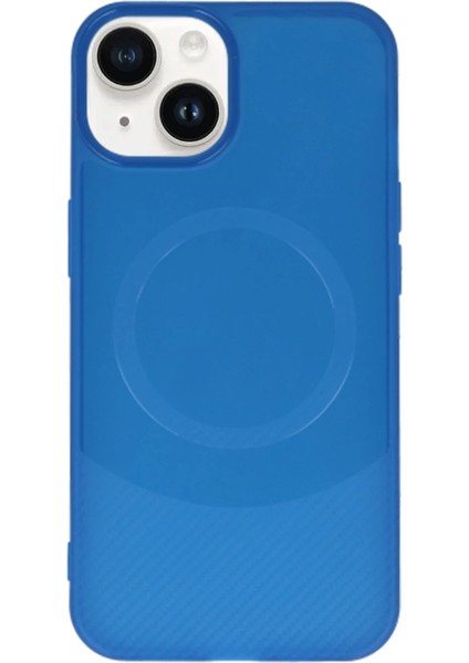 Iphone 14 Kılıf Maya Karbon Kapak - Lacivert fiyatları