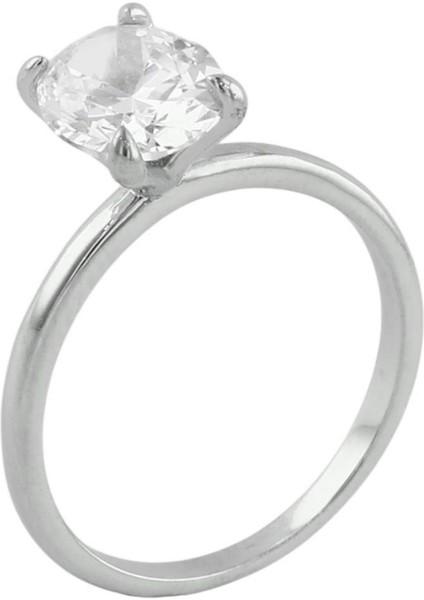 14 Ayar Altın Tektaş Yüzük - 0196836