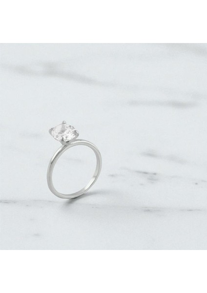 14 Ayar Altın Tektaş Yüzük - 0196836 fiyatları