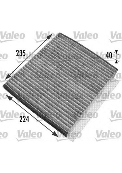 Mtxdpn Polen Filtresi Mercedes Ml-Class W163 98 05 Karbonlu