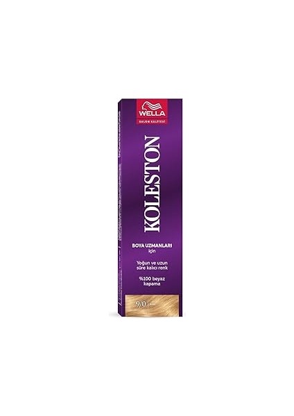 Wella Koleston Single Tüp Boya 9/0 Sarı