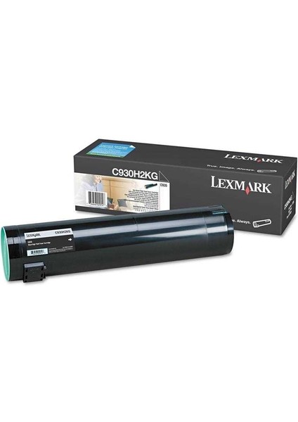 C930H2KG Siyah Orjinal Toner