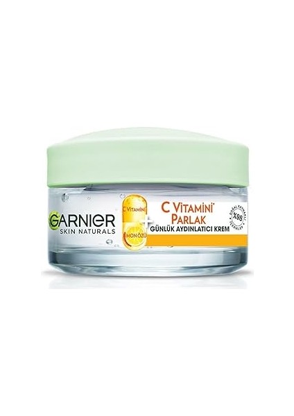 C Vitamini Parlak Günlük Aydınlatıcı Nemlendirici Krem 50ML