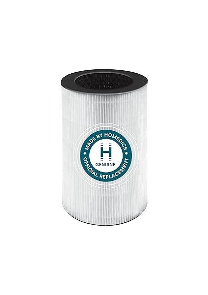 Homedics Totalclean, 360 Derece Hepa Hava Temizleyici Yedek Filtre Aktif Karbon ile Havadaki Kirlen