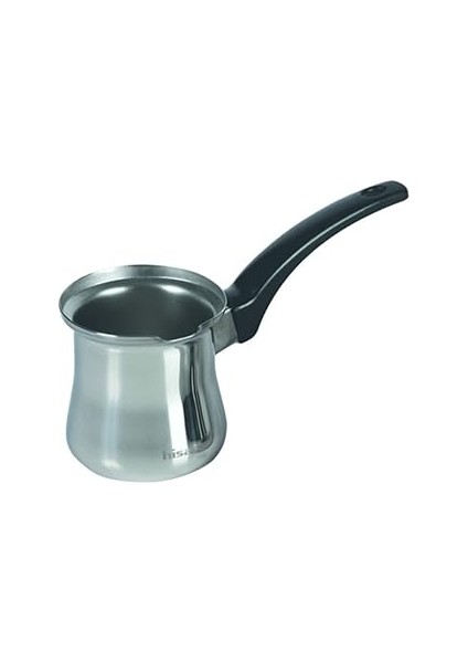 Hisar Atlantis 6 Kişilik Çelik Cezve Siyah