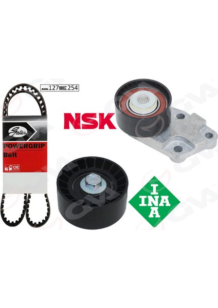 Mtxdpn Eksantrik Gergi Kiti 127X254 Chevrolet-Daewoo Aveo-Cruze-Kalos-Lacetti-Nubira 1.4-1.4-1.6 05-