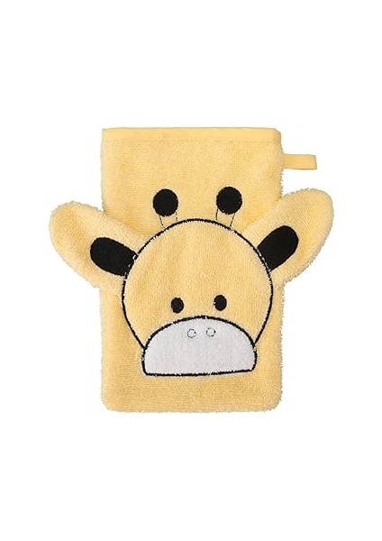 Porland Sty Gıraffe Sarı Havlu Sabunluk