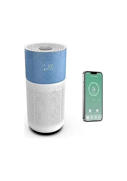 Xenon Akıllı Hava Temizleyici Wi-Fi Uygulama Denetimli 70 M2 Etkili Purifier Cadr 5