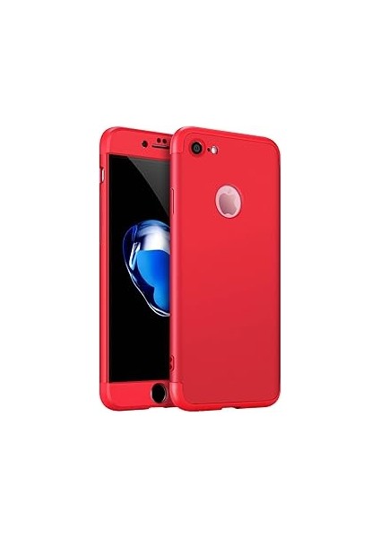 Microsonic 6s Için Kılıf Double Dip 360 Protective Kırmızı [ıphone 6s ile Uy