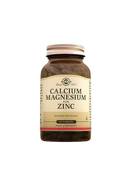 Calcıum Magnesium Zinc 100 Tablet