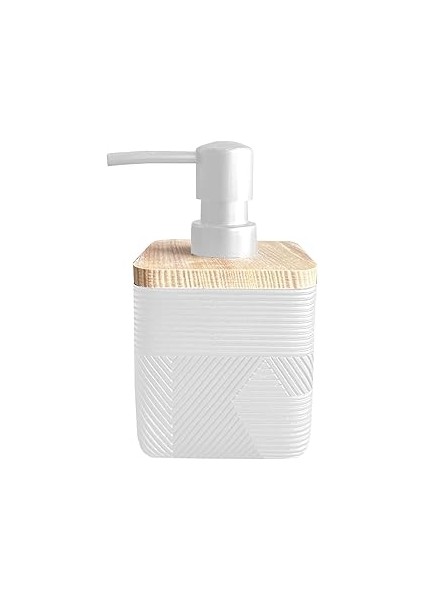 Primanova Madera Sıvı Sabunluk, Beyaz D-21120