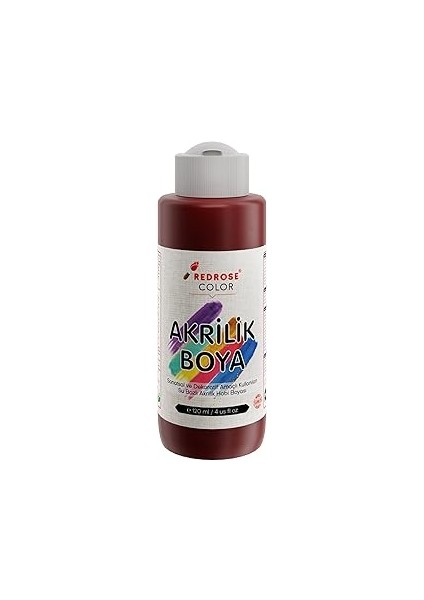 Red Rose Bordo Akrilik Boya 120 ml